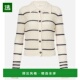 棉混纺针织开衫 1h可退 white白色 女士 修身 香港直邮Frame Denim