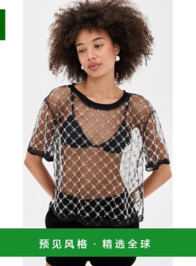 1h可退 香港直邮Free People 自由人 女士 Loir 精饰针织上衣