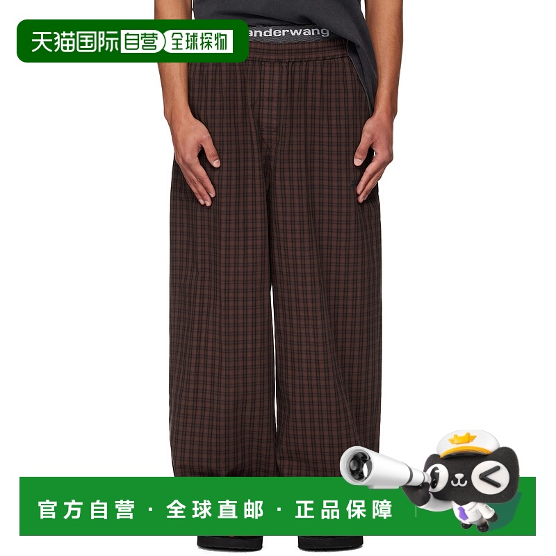 1h可退 香港直邮Alexander Wang 亚历山大·王 男士 酒红色 Relax