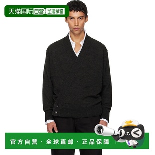 1h可退 男士 棕色裹身開衫 TO1476LK1028 香港直郵Lemaire