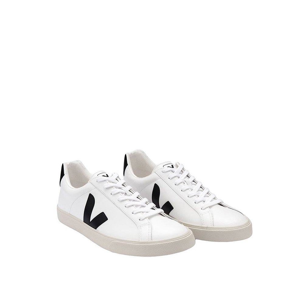 欧洲直邮veja esplar系列 男女同款黑色标系带板鞋小白鞋法国