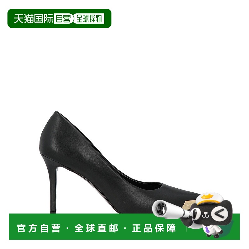 1h可退 香港直邮Versace Jeans 范思哲 女士 浅口鞋 black黑色 舒