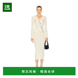 不对称针织中长连衣裙 女士 AW25005MC Portrait 香港直邮Self