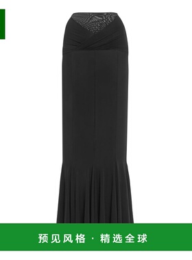 1h可退 香港直邮Nensi Dojaka 女士 V-Waist 喇叭中长半身裙