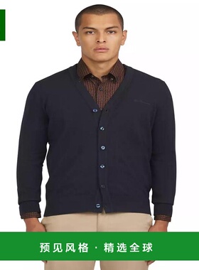 1h可退 【美国直邮】Ben Sherman 男士美利奴羊毛开衫毛衣 男装针