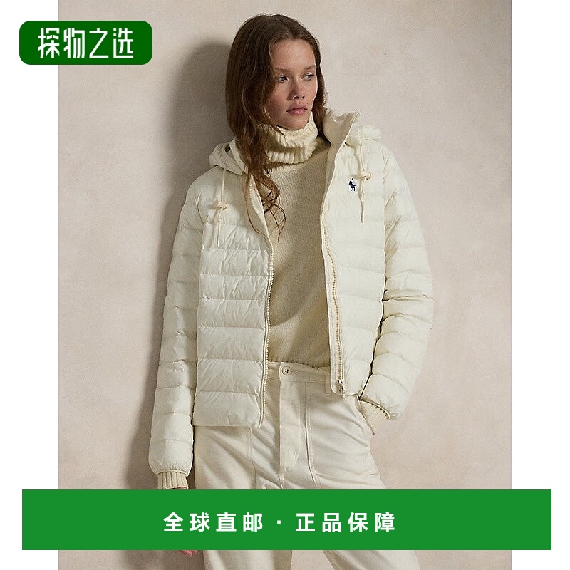 自营欧洲直邮RalphLauren拉夫劳伦 Polo防水可打包连帽夹克