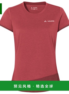 香港直邮VAUDE 女士户外T恤 1169337SHOREBLUE CO 红色