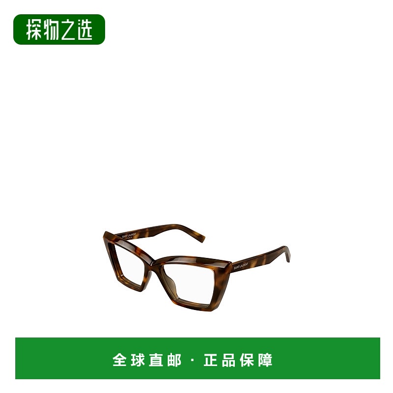 香港直邮Saint Laurent 徽标平光镜 SL657OPT