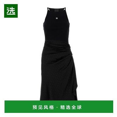 香港直邮Givenchy 圆领无袖连衣裙 BW22EK15T4
