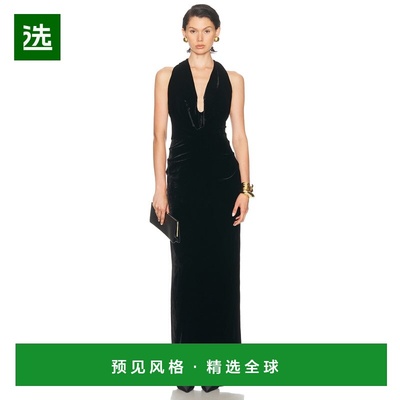 1h可退 香港直邮Rachel Gilbert 女士 Martin 深V礼服 25SSRG6222