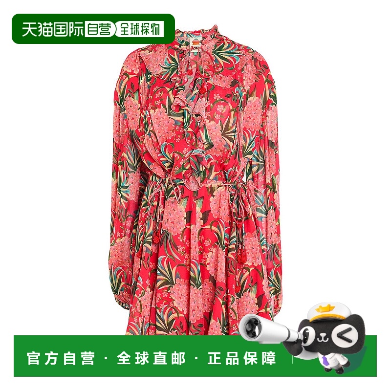 1h可退 香港直邮FARM RIO 女士 短款连衣裙 red红色 舒适时尚