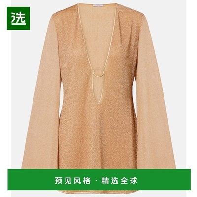 1h可退 香港直邮oseree 女士 Lumière 沙滩连衣裙 metal金属色