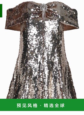 香港直邮SELF-PORTRAIT 女士连衣裙 RS25971SGOLD SS2026 花色