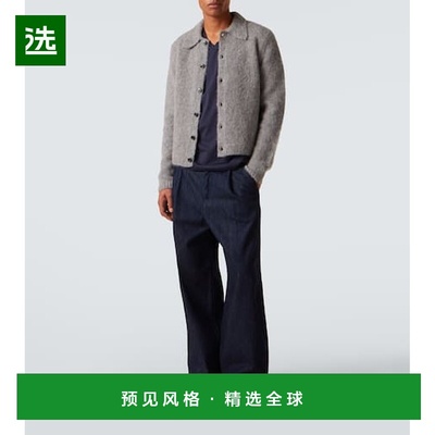 1h可退 香港直邮Sunspel 男士 Riviera 棉质针织T恤 blue蓝色 舒