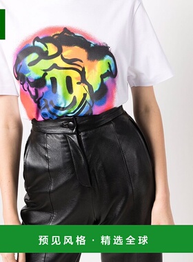 香港直邮Versace 印花T恤 10026181A018732W070短袖范思哲