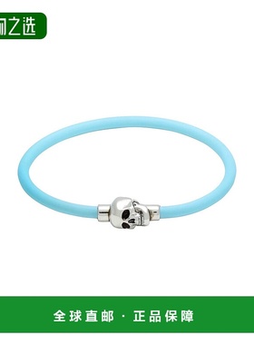 香港直邮mcqueen 亚历山大·麦昆 男士 手链 blue蓝色 舒适时尚