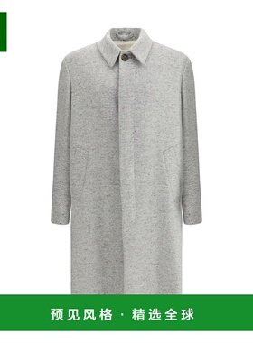 1h可退 香港直邮Lardini 男士 人字纹花纹大衣 AA23224AAC6561616