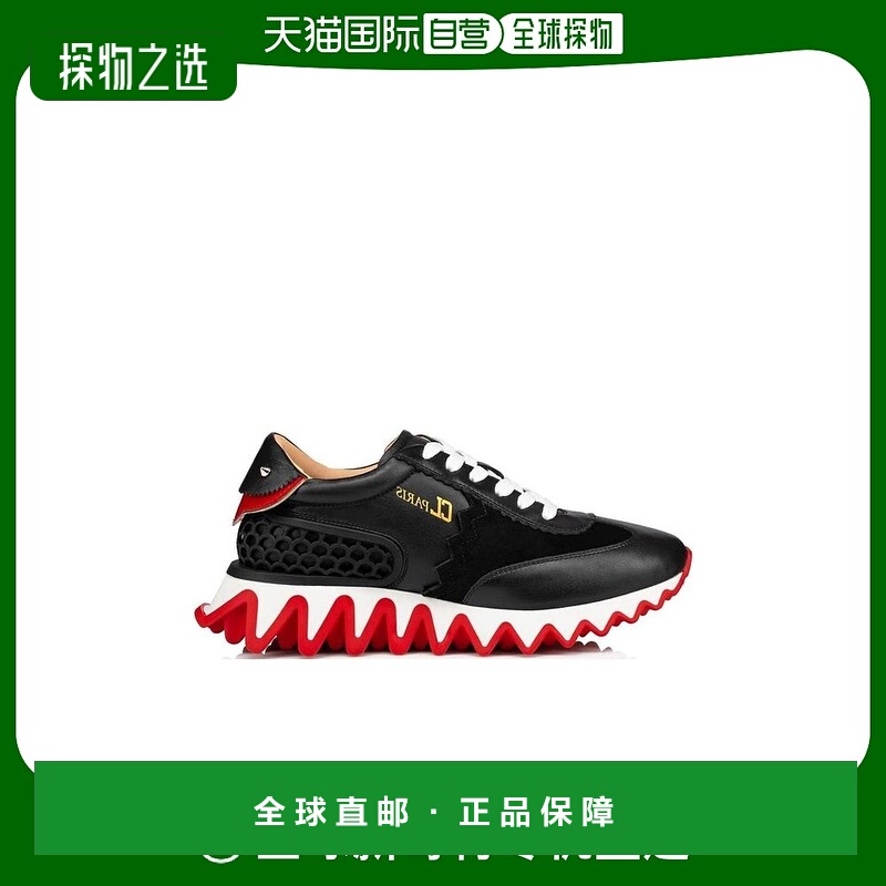 香港直邮Christian Louboutin 徽标休闲厚底运动鞋 3201324_