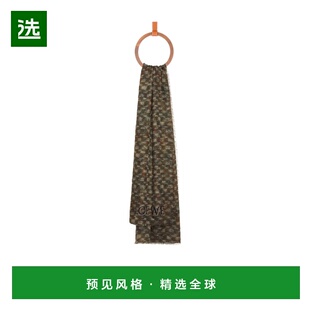 香港直邮Loewe 羊绒毛边围巾 F811257X92罗意威