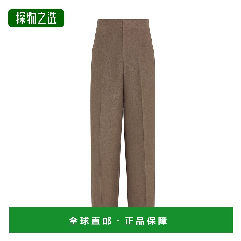 香港直邮Zegna OASI LINO休闲裤 987021A9