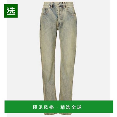 1h可退 香港直邮Entire Studios 女士 Slem 中腰直筒牛仔裤直筒裤