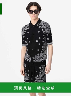 香港直邮Amiri 短袖Polo衫 amknpo1029