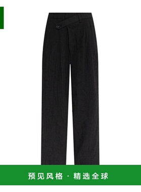 香港直邮R13 女士休闲裤 R13W7516R580ACHARCOAL AW2025 黑色