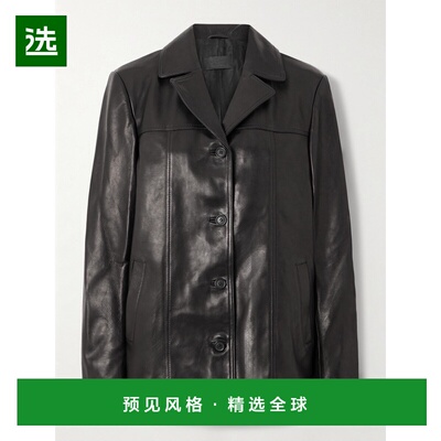 1h可退 香港直邮NILI LOTAN 女士 Brett 皮革夹克 13235L167BLK