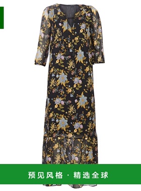 欧洲直邮Ikks 女士 BP30195-02 长连衣裙 多彩高端穿搭时髦显瘦