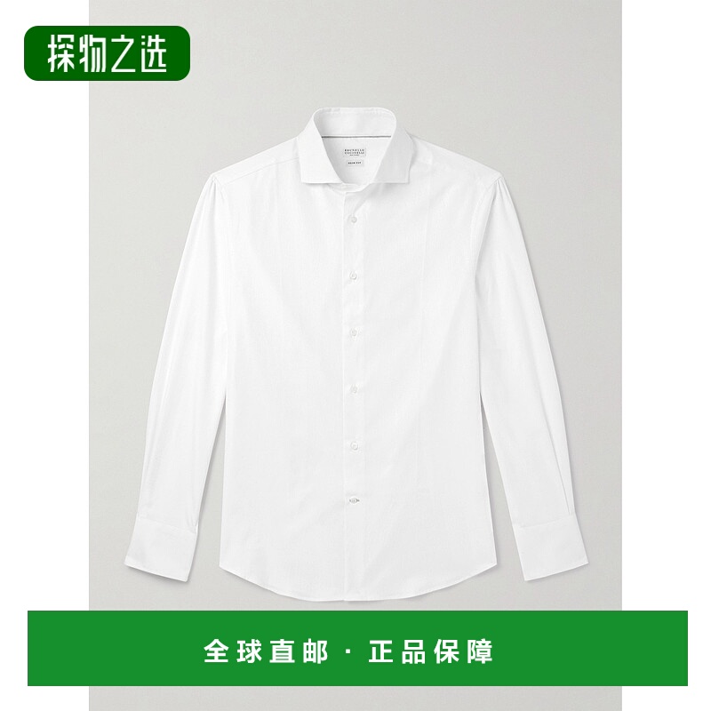 香港直邮Brunello Cucinelli 布内罗·古奇拉利 男士 修身棉质牛
