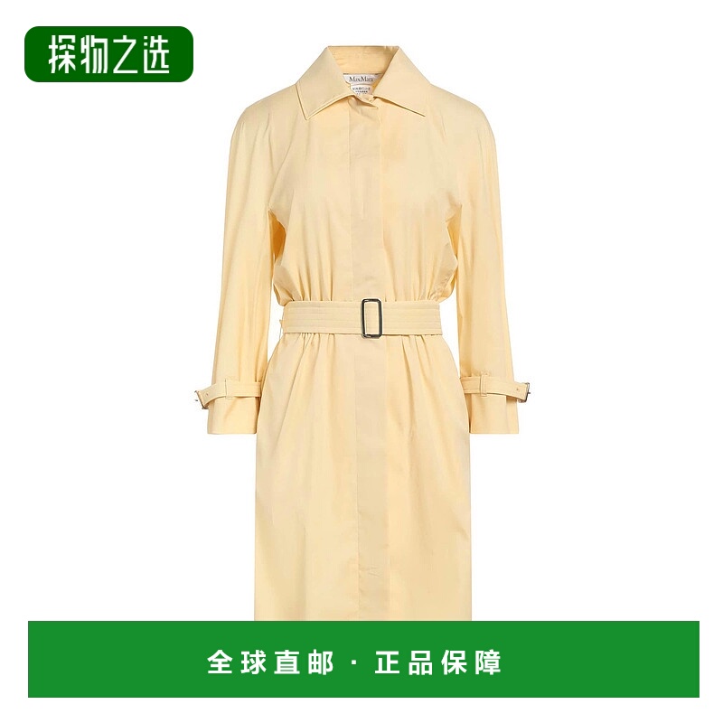 1h可退 香港直邮MaxMara 麦斯玛拉 女士 中长连衣裙 beige米色 舒