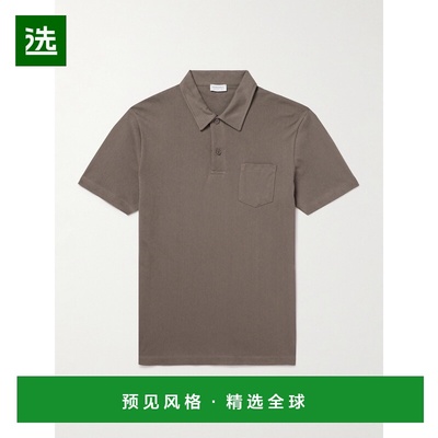 1h可退 香港直邮Sunspel 男士 Riviera 棉质网纱Polo衫 MPOL1026B