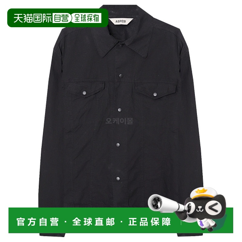 韩国直邮ASPESI CG25 G329 85241 男士夹克胸口双翻盖口袋按扣闭