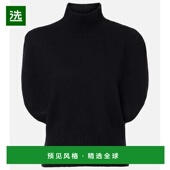 香港直邮LISA 针织羊绒上衣 YANG 1h可退 女士 Zaya black黑色 舒
