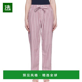 1h可退 香港直邮Tekla 女士 粉色 & 灰白色睡裤 PPLPANTS417