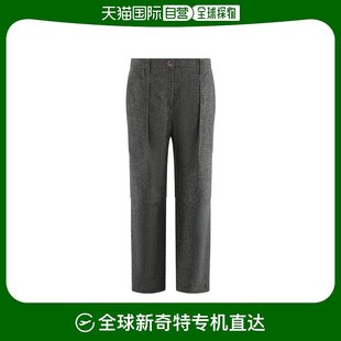 香港直邮Brunello MB104P8454 褶皱细节休闲裤 Cucinelli