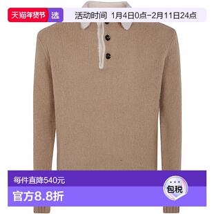 1h可退 香港直邮Aspesi 男士 CON CONTRASTO 针织衫Polo衫 M18451