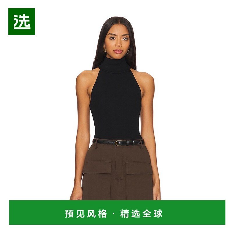 1h可退 香港直邮enza costa 女士 针织挂脖高领上衣 VK3795,女装/女士精品,T恤,淘宝优惠券,粉丝福利购,淘宝优惠卷