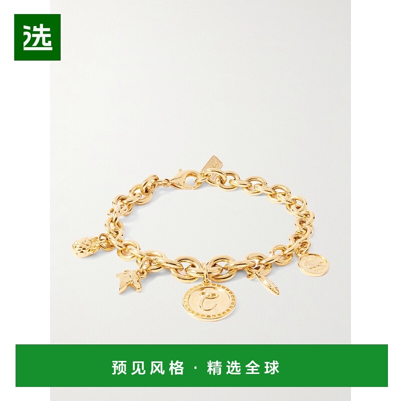 香港直邮Chloe 蔻依 女士 镀金手链 CHC25SFB47CB7新款