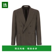 香港直邮Tagliatore 男士 WARNER 1h可退 外套 GIACCA TABACCO