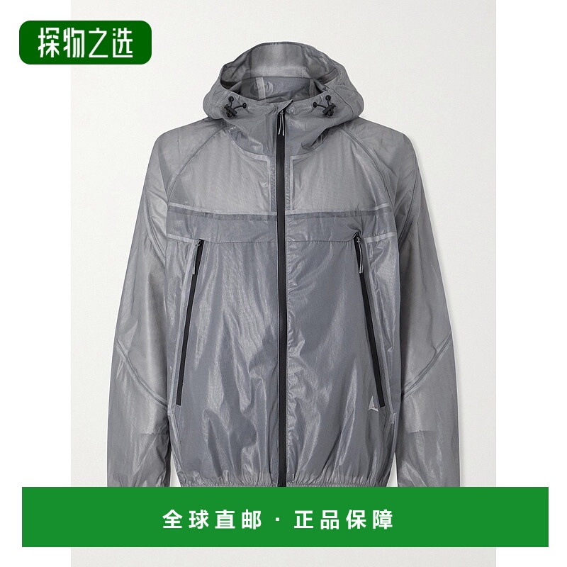 香港直邮Roa 男士 Glasslike 3L Shell 连帽夹克 RBMW0497FA331