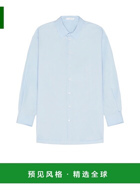 1h可退 香港直邮The Row 男士 Lukre 衬衫 284W2439 blue蓝色 舒