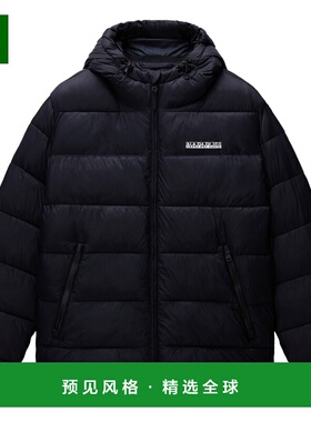 香港直邮NAPAPIJRI 男士羽绒服 0046850BLACKBEAUTY CO 黑色