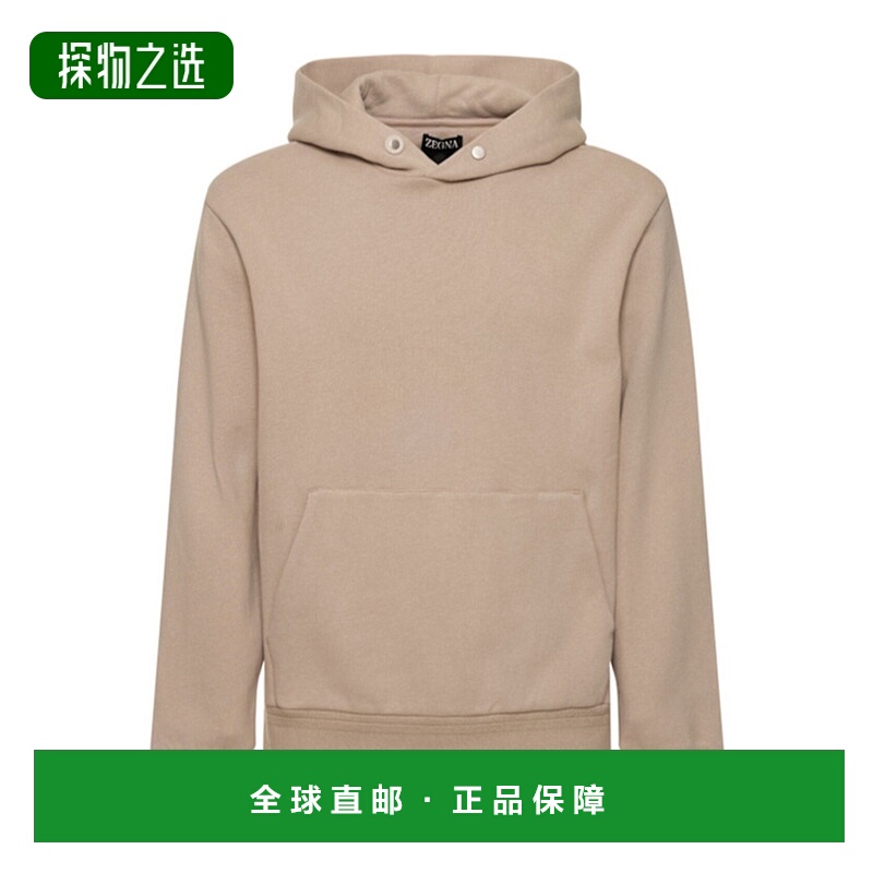 香港直邮Zegna 连帽长袖卫衣 80I-YBG025