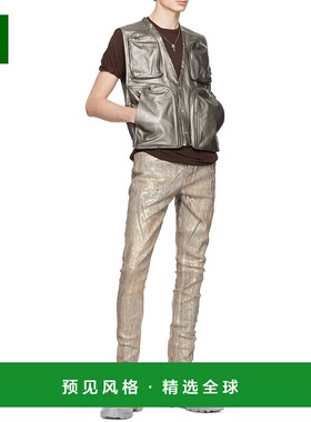 香港直邮Rick Owens Hollywood Cargo 马甲背心 RU01E5767LBAM