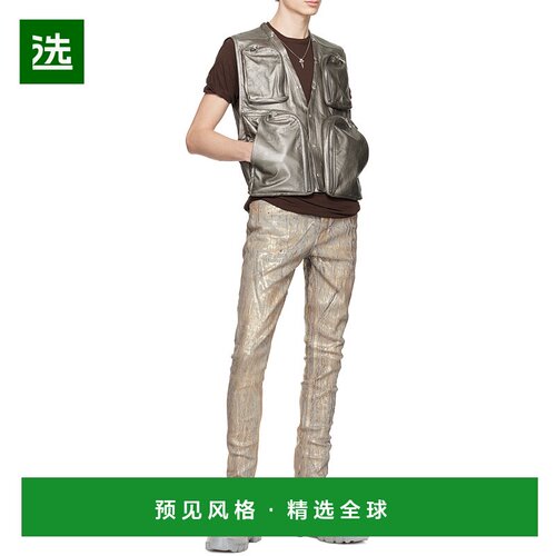 香港直邮Rick Owens Hollywood Cargo 马甲背心 RU01E5767LBAM