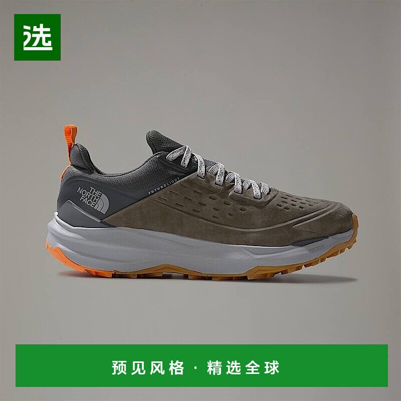 欧洲直邮北面男士 VECTIV™ Exploris II 皮革徒步鞋TheNorthF