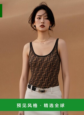 香港直邮Fendi FF logo印花连体泳装 FXB922ADHB