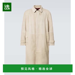 香港直邮Brunello Cucinelli 布内罗·古奇拉利 男士 绒面革大衣