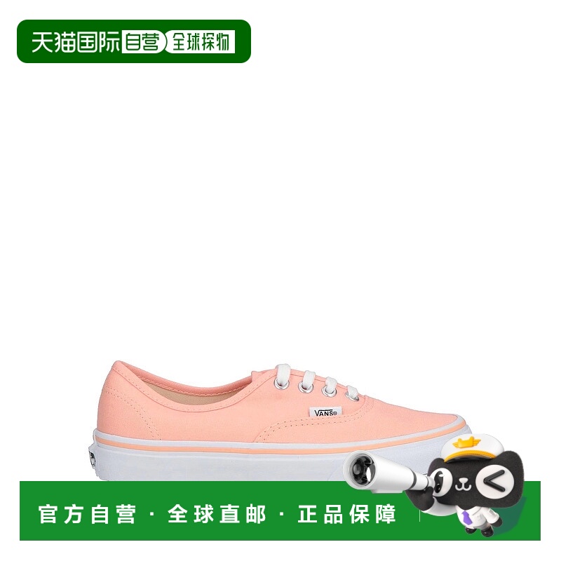 1h可退 香港直邮Vans 范斯 女士 运动鞋 pink粉色 舒适时尚